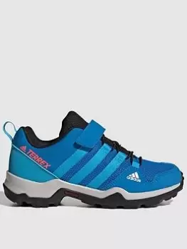 Image of adidas Terrex Kids Ax2r, Blue/Black/White, Size 10