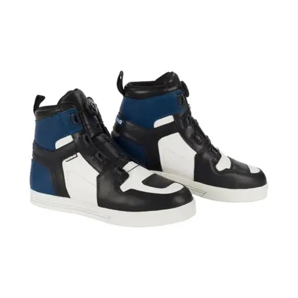 Image of Bering Sneakers Reflex A-Top Black White Blue Size 43
