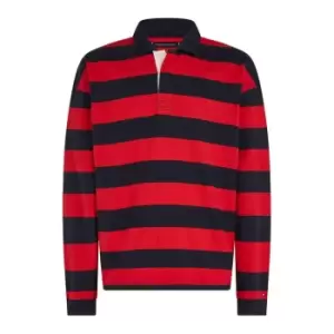 Image of Tommy Hilfiger Block Striped Rugby - Multi