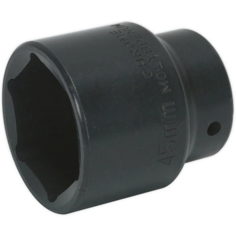 Image of Loops 45mm Forged Impact Socket - 3/4" Sq Drive - Corrosion Resistant - Chromoly Steel Metallics