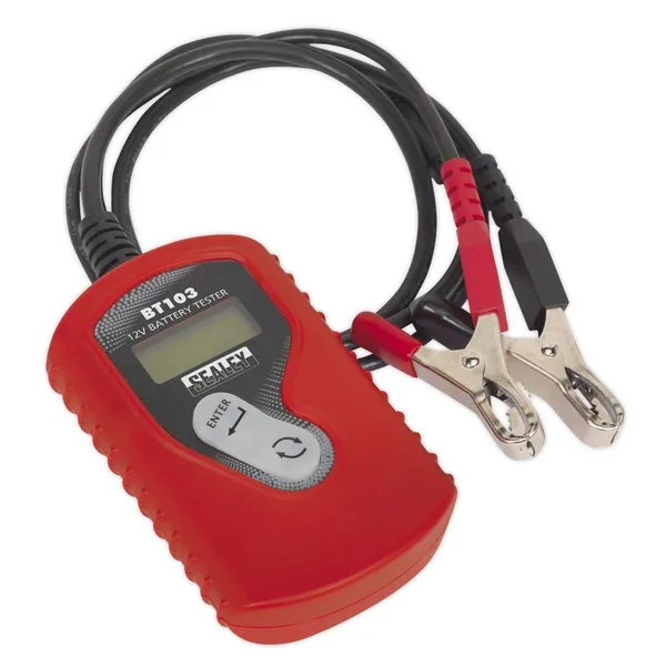 Image of Genuine SEALEY BT103 Digital Battery Tester 12V
