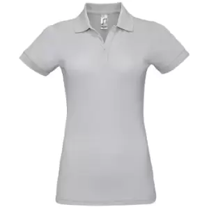 Image of SOLs Womens/Ladies Prime Pique Polo Shirt (3XL) (Pure Grey)