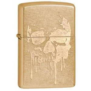 Image of Zippo Skull Classic Gold Dust