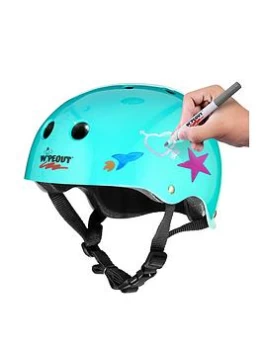 Image of Wipeout Wipeout Helmet - Teal Blue, Age 8+