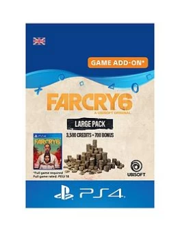 Image of Farcry 6 Large Pack 3,500 Credits & 700 bonus PS4 game