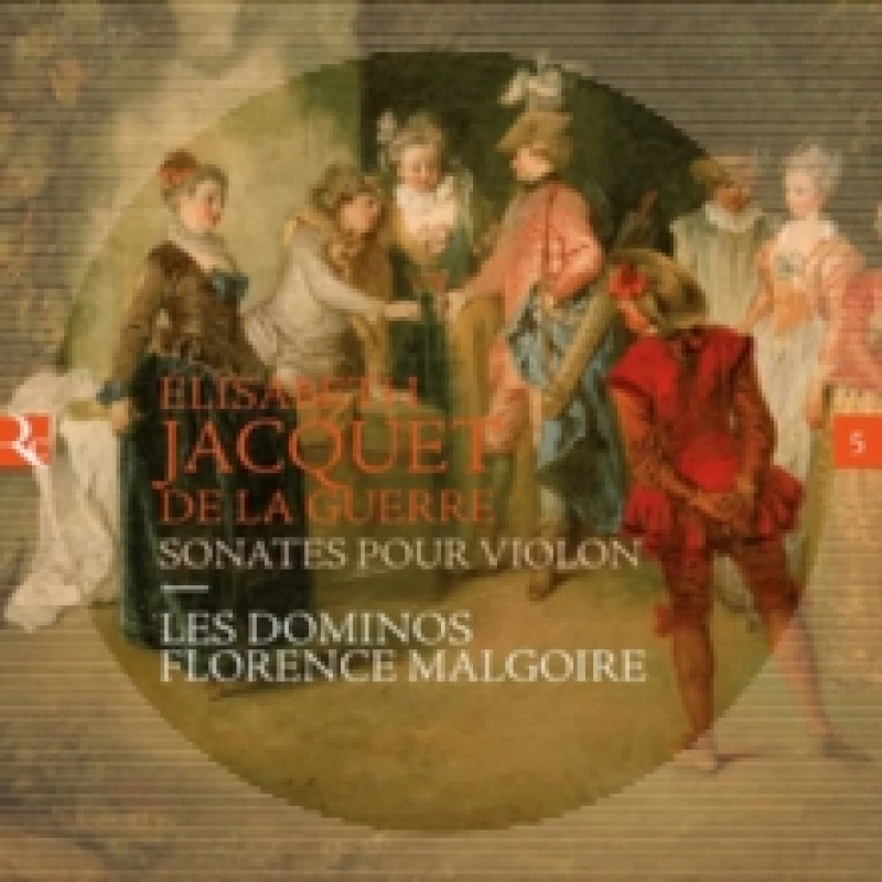 Image of lisabeth Jacquet De La Guerre: Sonates Pour Violon CD / Album Digipak