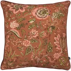 Image of Prestigious Textiles Apsley Cushion Cover (55cm x 55cm) (Russet) - Russet
