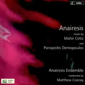 Image of Anairesis Music By Mahir Cetiz and Panayiotis Demopoulos by Mahir Cetiz CD Album