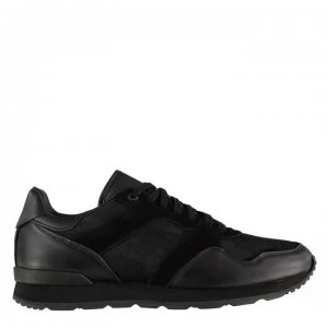 Image of Firetrap Crescent Mens Trainers - Black