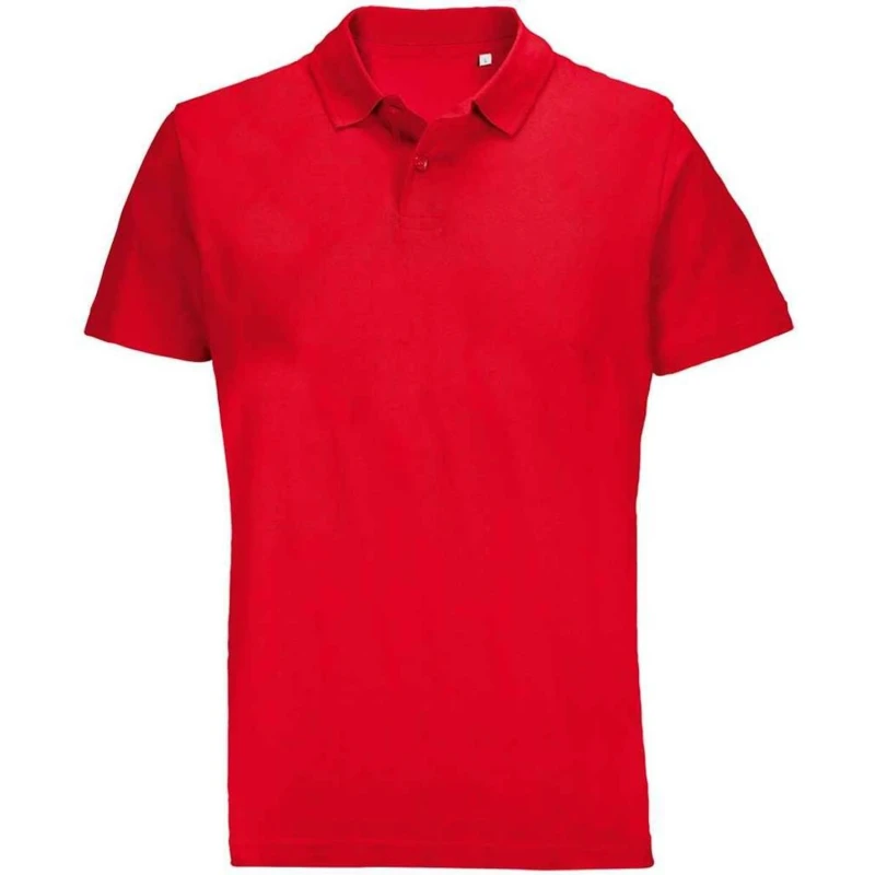 Image of SOL'S Pulse Pique Polo Shirt in Red Size: Small Red Unisex S