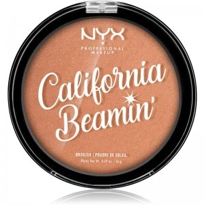 Image of NYX Professional Makeup California Beamin' Bronzer Shade 06 Beach Bum 14 g
