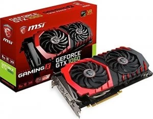Image of MSI Gaming X GeForce GTX1060 6GB GDDR5 Graphics Card