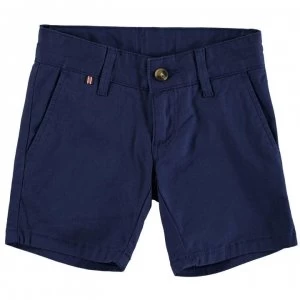 Image of Hackett Hackett Boys Stretch Cotton Twill Chino Shorts - 591 Navy