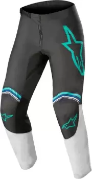 Image of Alpinestars Fluid Speed Motocross Pants, black-grey, Size 30, black-grey, Size 30