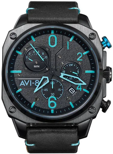 Image of AVI-8 Watch Hawker Hunter - Black AV-037