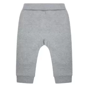 Image of Larkwood Childrens/Kids Sustainable Jogging Bottoms (0-6 Months) (Heather Grey)