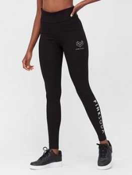 Image of Pink Soda Kane Lifestyle Legging - Black