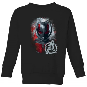 Image of Avengers Endgame Ant Man Brushed Kids Sweatshirt - Black - 5-6 Years