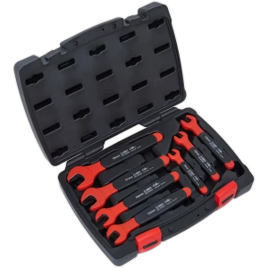 Image of Sealey 7 Piece VDE Insulated Spanner Set