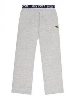 Image of Lyle & Scott Boys Lounge Trousers - Grey Marl