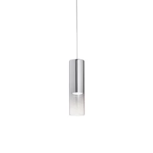 Image of Look 1 Light Ceiling Pendant Chrome Shade