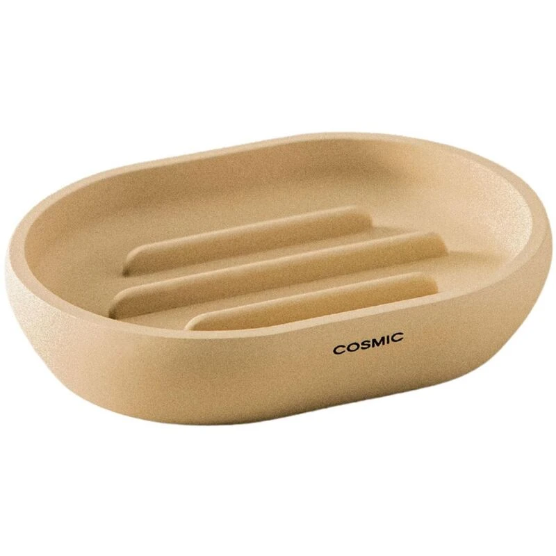 Image of COSMIC Cosmic - Saona Soap Dish for Bathroom or Kitchen with Elegant Design in Sand Color WJC219A0034222