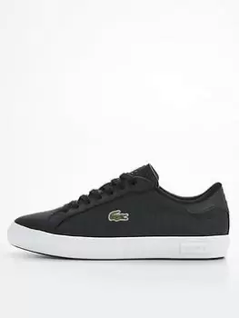 Image of Lacoste Lacoste Powercourt 222 5 Sma Trainer, Black/White, Size 6, Men