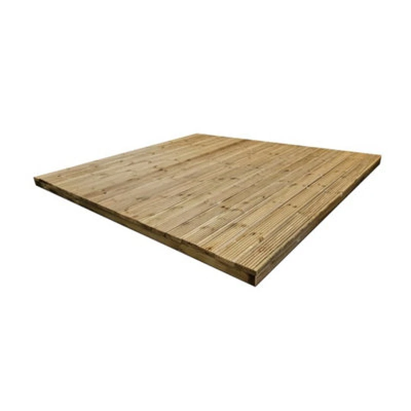 Image of Snowdon Timber Treated Premium Decking Kit (H) 98mm (W) 2.4M (L) 2.4M