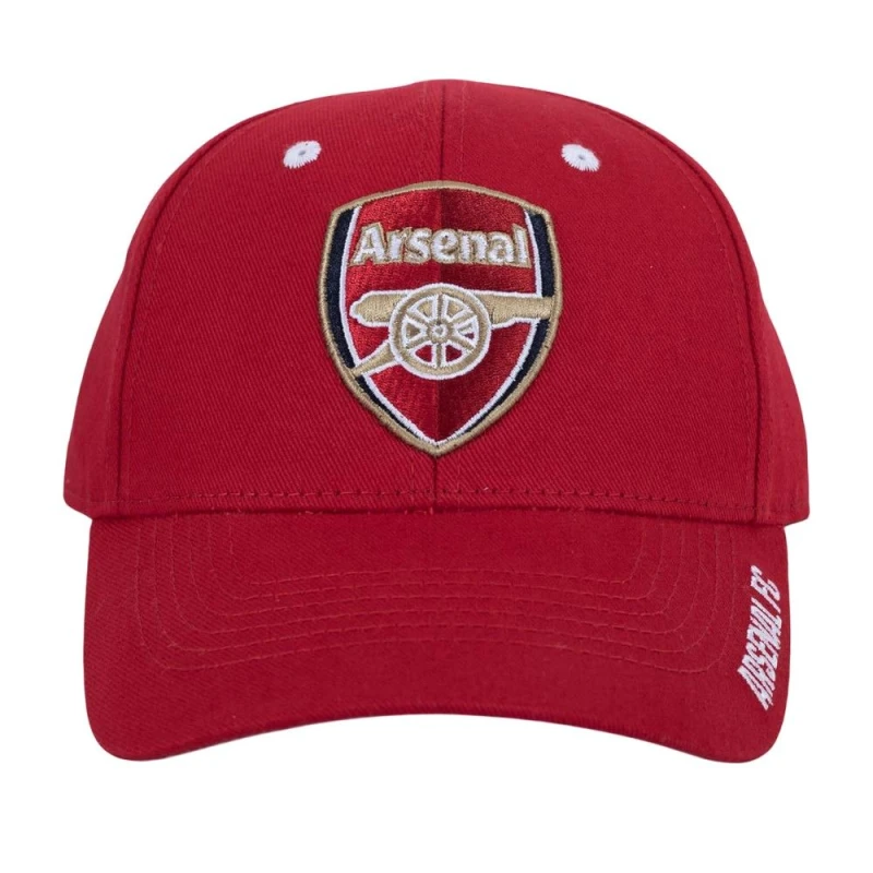 Image of Arsenal FC Womens Frost MVP Baseball Cap in Red Red Female One Size