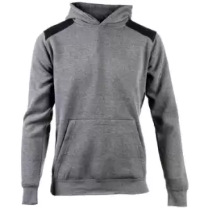Image of Caterpillar Essentials Hooded Sweatshirt Dark Heather Grey - Small