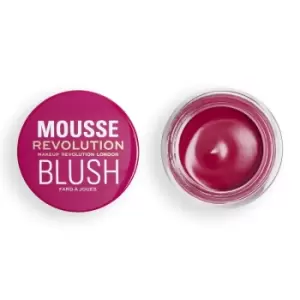 Image of Makeup Revolution Mousse Blusher Passion Deep Pink
