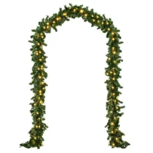 Image of Christmas Garland 10m with Lights