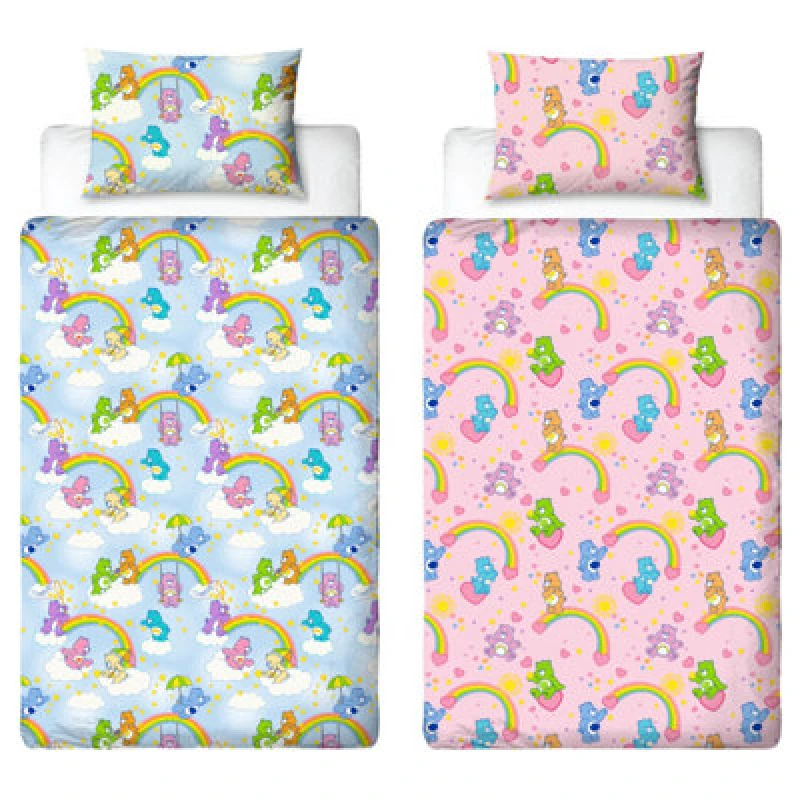 Image of Care Bears Sunshine Single Polycotton Duvet Cover