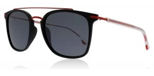Image of Police SPL583 Sunglasses Matte Black Red U28P Polariserade 54mm