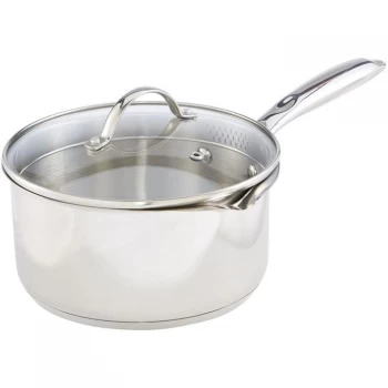 Image of Linea Gourmet Saucepan, 20cm - Metallic