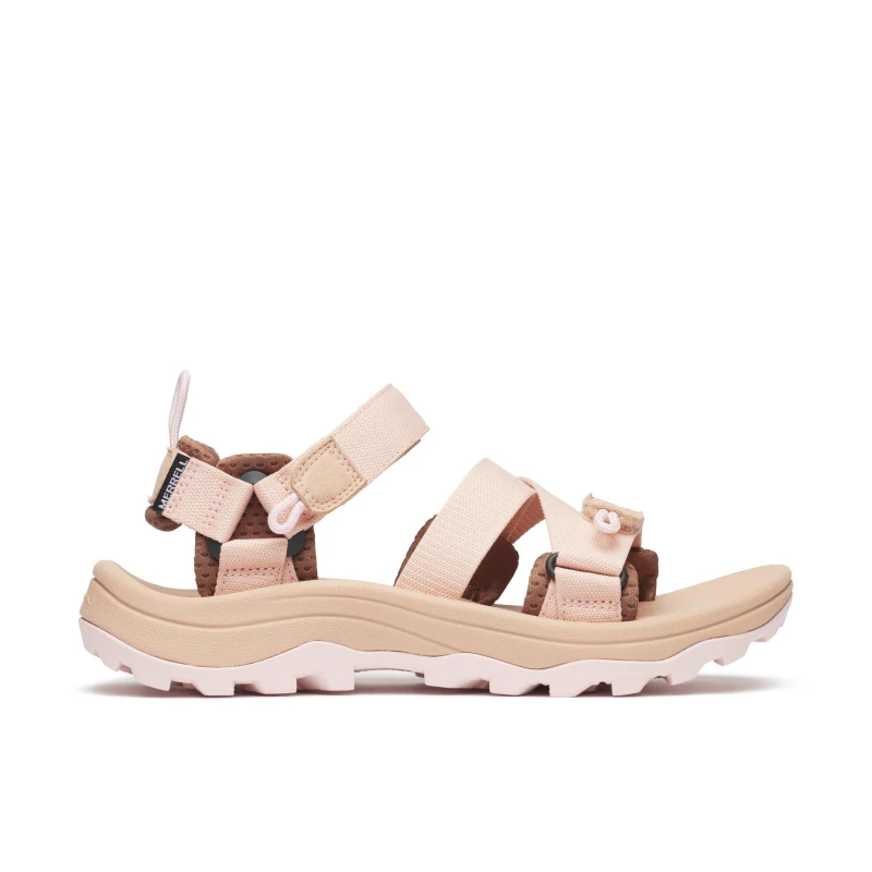 Image of Merrell Speed Fusion RMX Walking Sandals Womens Tan Rose female 4 (37)