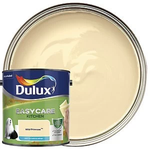 Image of Dulux Easycare Kitchen Wild Primrose Matt Emulsion Paint 2.5L