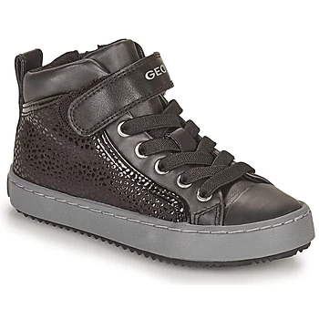 Image of Geox KALISPERA Girls Childrens Shoes (High-top Trainers) in Grey - Sizes 10 kid,11 kid,11.5 kid,12 kid,13 kid,1 kid,1.5 kid,2.5