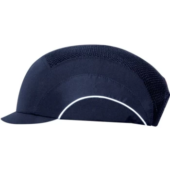 Image of Hardcap A1+, Bump Cap, Navy Blue, Micro Peak - JSP
