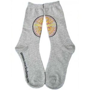 Image of The Beatles Ladies Socks: Sgt Pepper - Grey