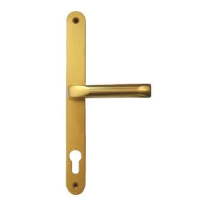 Image of Hoppe Offset 92/62 PZ Retro Style uPVC Lever and Pad Handles - 270mm 240mm fixings