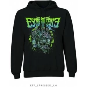 Image of Escape The Fate Stressed Pullover Hoodie Black: Medium