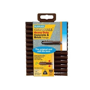 Image of Plasplugs BJP735 Heavy-Duty Fixings (60)