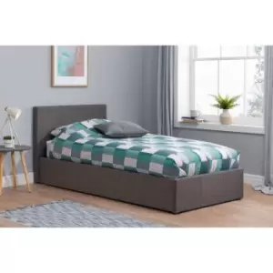 Image of Birlea 90Cm Berlin Fabric Birlea Ottoman Bed Grey