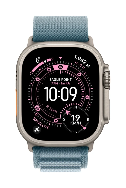 Image of Apple Apple MG9M4ZM/A Smart Wearable Accessories Band Blue Titanium, Polyester, Spandex MG9M4ZM/A