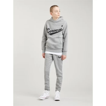 Image of Converse Nova Hoodie Junior Boys - Grey
