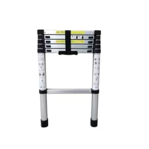 Image of Groundlevel Telescopic Garden Ladder - 2M