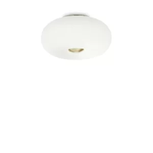 Image of Arizona 3 Light Flush Ceiling Light White