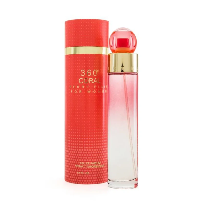 Image of Perry Ellis 360 Coral Eau de Parfum For Her 100ml