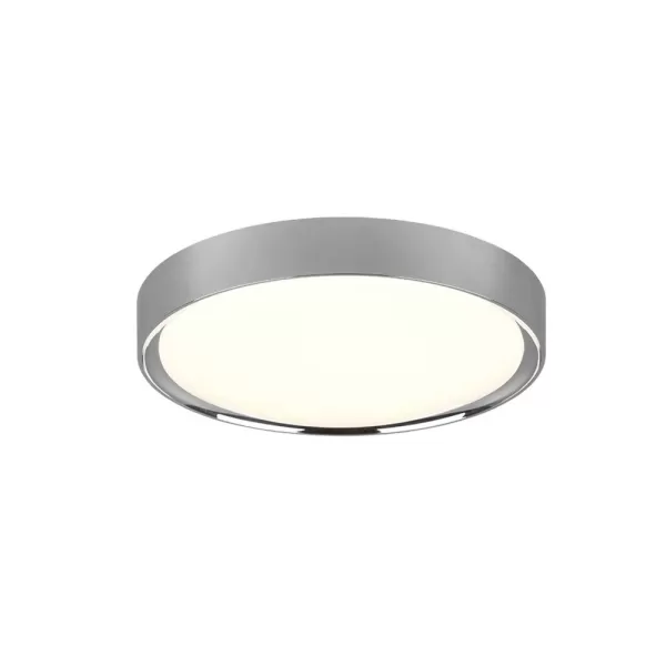 Image of Clarimo Modern Bathroom Ceiling Light Chrome 3000K IP44